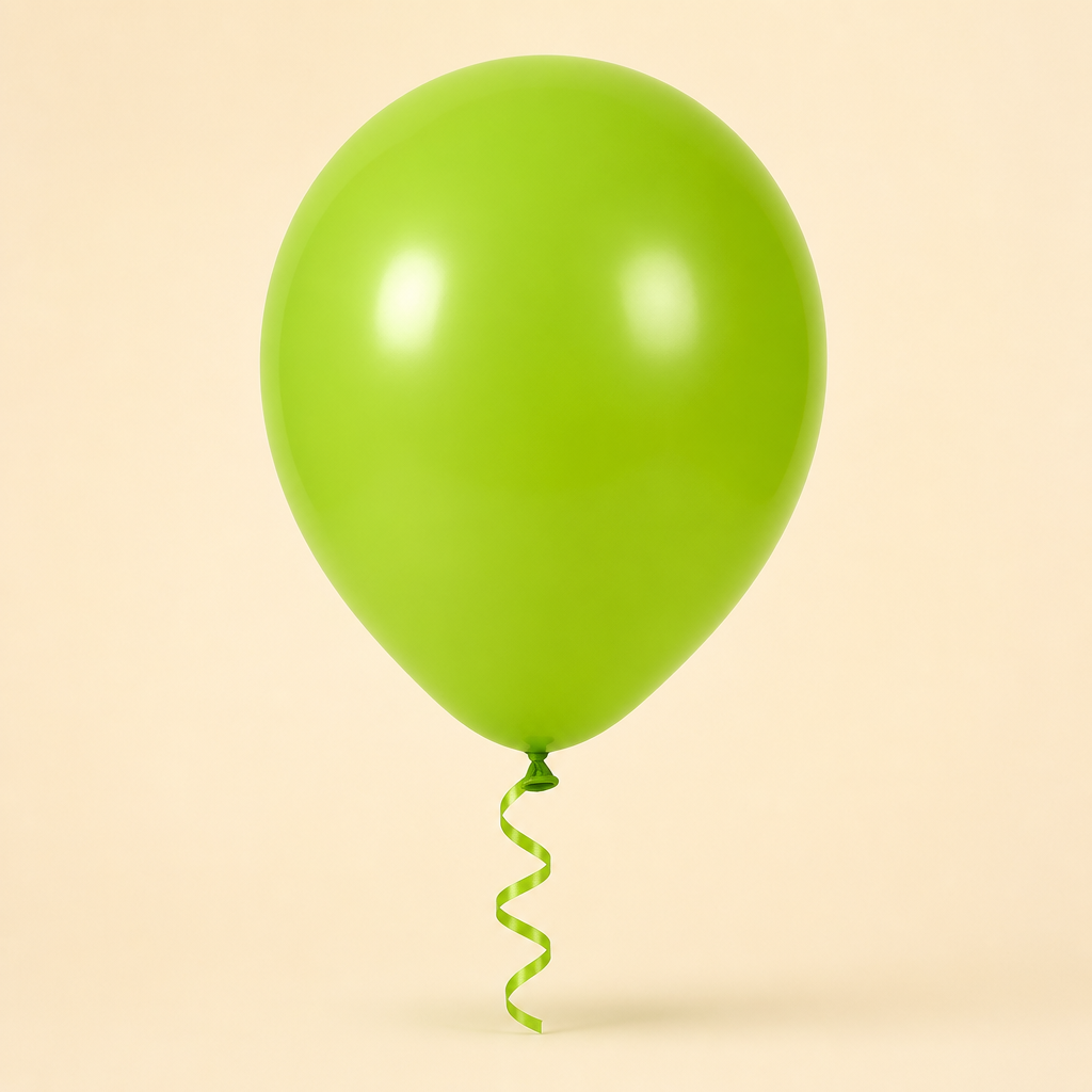 Helium latex balloons