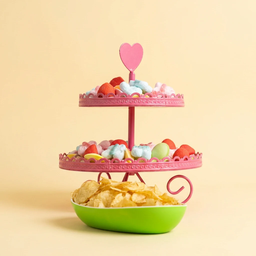 Sweet stand platter